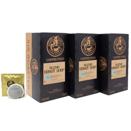 DONUT SHOP COFFEE POD - Good As Gold Coffee - (3 Pack Special = 54 Coffee Pods)