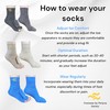 Perlyna Variety Toe Alignment Socks with Toe Separators for Women