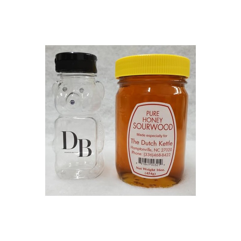 Pure Sourwood Honey for The Dutch Kettle 16 Oz. With