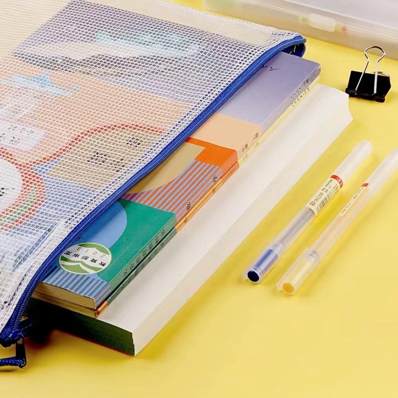 A4 Plastic Wallets 10Pcs A4 Zip Wallets File Folder Zip