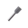 SeKi 14208 ISO Wire end ferrules. 4.0 mm², Grey, Pack