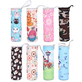 Hoshisea Pack of 8 Bottles Water Bottle Thermal Cover Bottles Thermal Cover Bags Water Bottle Thermal Cover Thermal Sleeve Thermal Cover for Heat Retention (8 Styles)