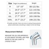 OLLAS 1pc Plus Size Knee Compression WrapBrace (Order A Size