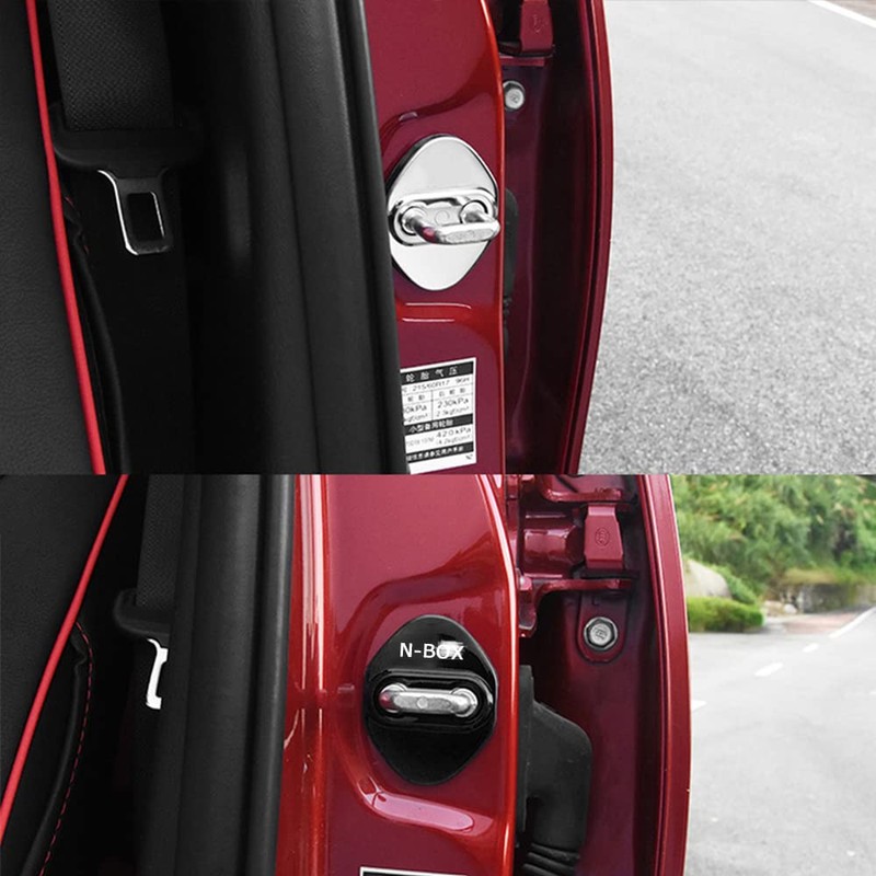nbox accessories car door lock cover protector accessories fit for