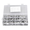 180Pcs Fuel Hose Clamps Kit Stainless Steel Injection Line Accessories