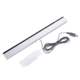 Sensor Strip for Wii, Wired Replacement Infrared Sensor Strip, Portable Professional IR Motion Sensor Bar, Compatible with Wii and Wii U Console