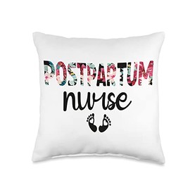 Postpartum Nurse Appreciation Mother Baby Nurse Throw Pillow