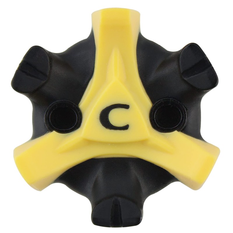 Champ Unisex's Golf Stinger 22 Plus Key Soft Spike-Black, Small,
