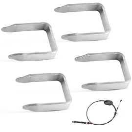 14912 Transmission Shift Cable Retainers Fit For Silverado Chevy Vehicles, Automatic Transmission Shift Cable Bushing Kit Replace 0217245, 23281508, 3526540 Models - Used To Secure The Shift Cable