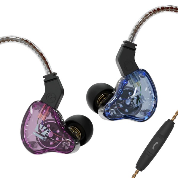 Yinyoo KBEAR KS2 in Ear Monitors Earphones, HiFi 1BA 1DD