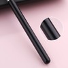 Angled Blush Brush with Black Wooden Handle Bonic wool fiber