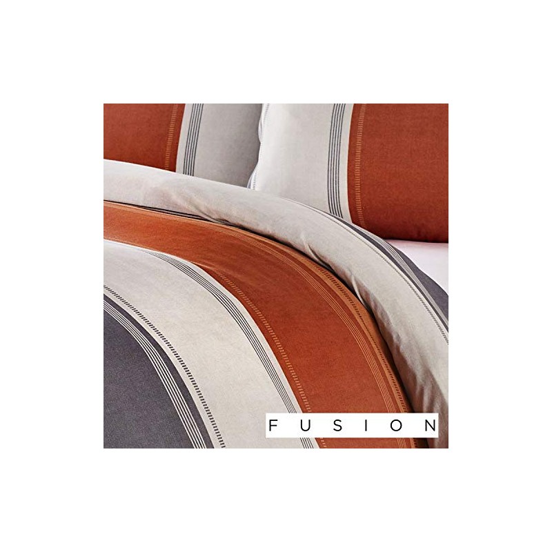 Fusion Duvet Cover and Pillow Case, 52% Polyester / 48%