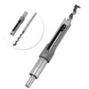 1pc 16mm Square Hole Drill Tool, Walfront Hollow Mortise Chisel