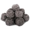 10 Pack of Heavy Duty Stainless Steel Scourers - 40grams Each. Ideal for Kitchens, Barbecues, Paint Removal and Heavy Duty Cleaning Applications