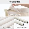 MEWOOFUN Window Sill Perch for Indoor Cats, One-Step Sliding Clamping