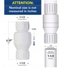 Midline Valve 4I2T112 PVC Inline Check Valve for Backflow Prevention