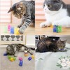 XUHN Spiral Cat Toy, Pack of 100, Spiral Toy, Cat,