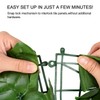 DearHouse Artificial Ivy Privacy Fence Screen, 118x69in Artificial Hedges Fence