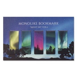 Monolike Magnetic Bookmarks Night Sky Ver.2, Set of 5
