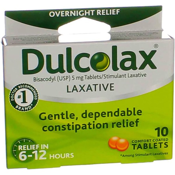 Dulcolax Dulcolax Laxative Tablets - 10 ct, Pack of 2