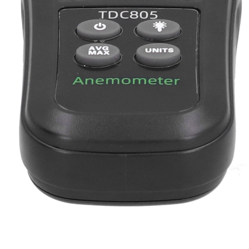 Digital Display Anemometer Handheld 3‑Cup Turbine Anemometer for Wind Temperature