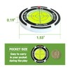 BUDDYBIRDIE Birdie Putt Green Reader | Poker Chip Style Ball