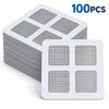 Disposable Shower Drain Hair Catcher Mesh – Fine Mesh Drain