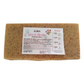 1kg De Jabón De Glicerina De Curcuma Con Flor De Azar
