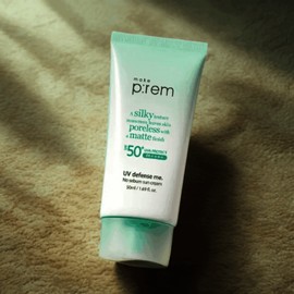 Make Prem Sebum Control Sun Cream UV Defense No Sebum Sun Cream 50ml 50ml x 1 / 메이크프렘 피지콘트롤 선크림 유브이 디펜스 노세범 선크림 50ml 50ml x 1개