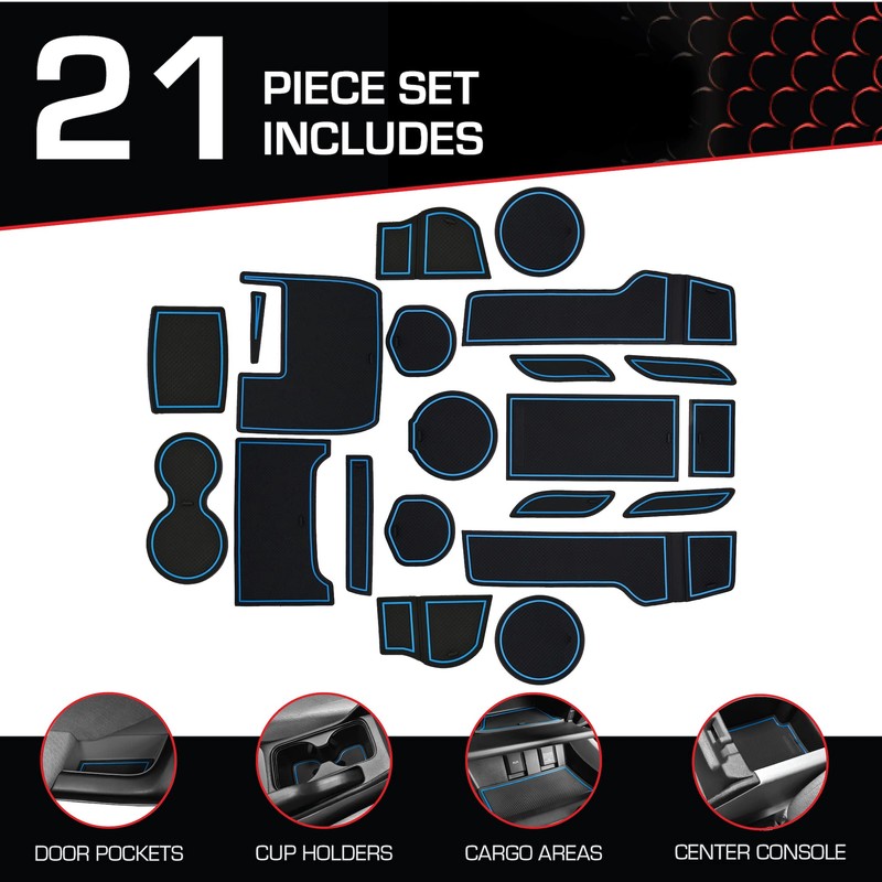 CupHolderHero Fits Honda Pilot 2016-2022 Accessories - Premium Custom Non-Slip