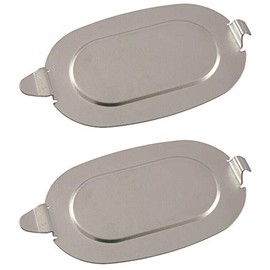 1979-1993 Mustang Snap in Floor Pan Metal Drain Covers Plugs Pair