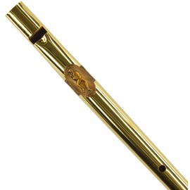 Clarke Original D Tinwhistle - Gold Plated Gift Set - a traditional Irish Celtic Penny Whistle