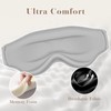 FYGRIP FYGRIP 3D Eye Mask, Ultra Comfort, 100% Pressure-Free &