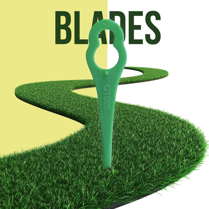 HOCHSTE® Plastic Replacement Blades Grass Cutter, Long-Lasting Performance, Easy-To-Install, Bosch