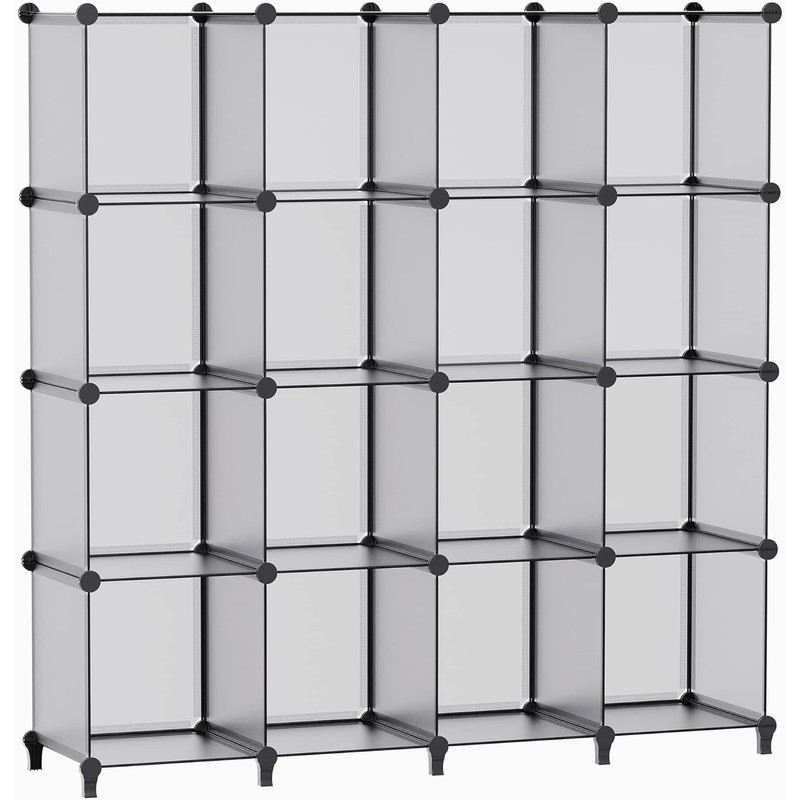 HOMIDEC Closet Organizers and Storage, 16 Cube Storage Organizer, Portable