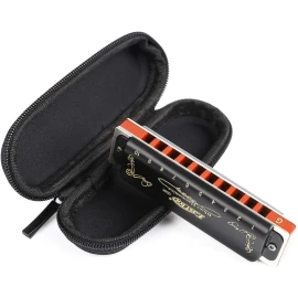 EASTTOP Harmonica Key of G 10Hole 20Tone Diatonic Blues Harmonica Top Grade Gift