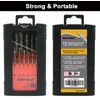 NORTOOLS Masonry Drill Bits 15 PCS Concrete Drill Bit Sets