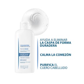 Ducray Squanorm, Shampoo Anticaspa, Caspa Seca, 200ml