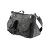 Sansibar Womens Calima Shoulder Bag Gray Grau (grey) Size: 26x17x10