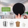 Charcoal Filters for Kitchen Compost Bin, 10 Pack Compost Filters