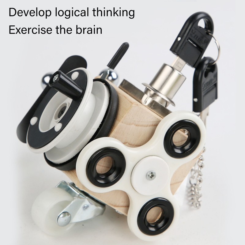 Fidget Sensory Busy Toy Educational Early Learning Brain Training Safe