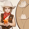 Hercicy 12 Pcs Kids Cowboy Hat Cowgirl Western Hat for