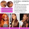 Chocolate Brown Lace Front Wigs Human Hair Body Wave 26
