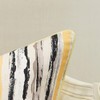 Avigers Square Cushion Covers High Precision Jacquard Modern Yellow White