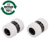 Mivos 2 x Hose Coupling for 3/4 Inch (19 mm)