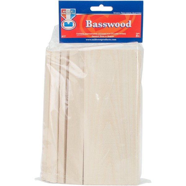 Midwest Products Project Woods Basswood Economy Bag, 1