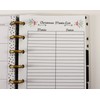 Christmas Planner Extension Pack for the Mini Happy Planner, Fits