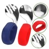 Mikinona 1 Set Stainless Steel Spoon Fork Set Food Grade