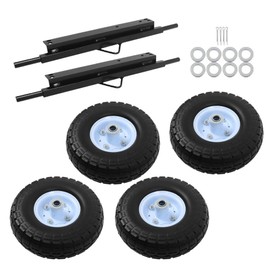 waltyotur Wheel Kit Replacement for Generator EU3000is,All Terrain Solid Tires