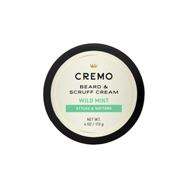 Cremo Beard & Scruff Cream, Mint Blend 4 oz